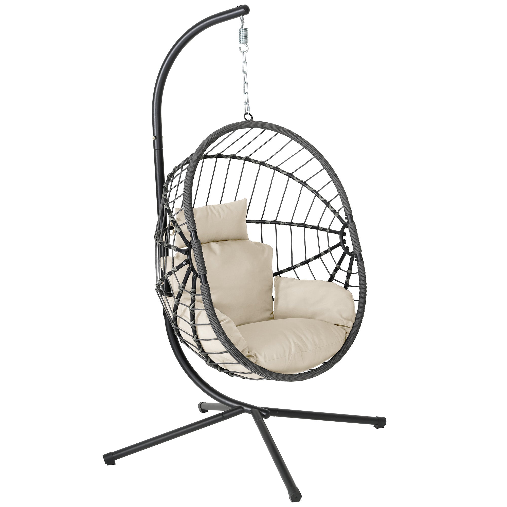 Hanging Egg Chair with Stand