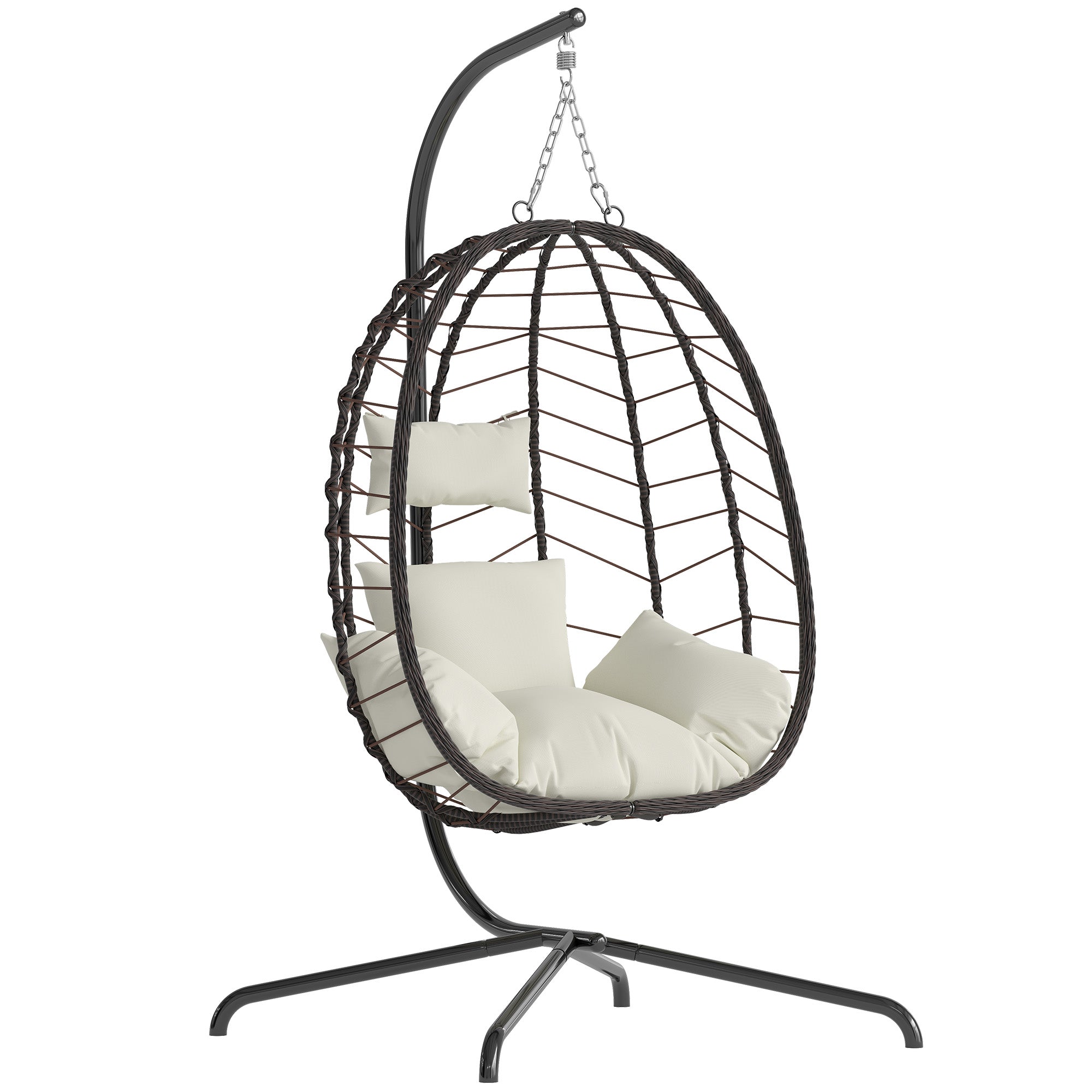Hanging Egg Chair with Stand