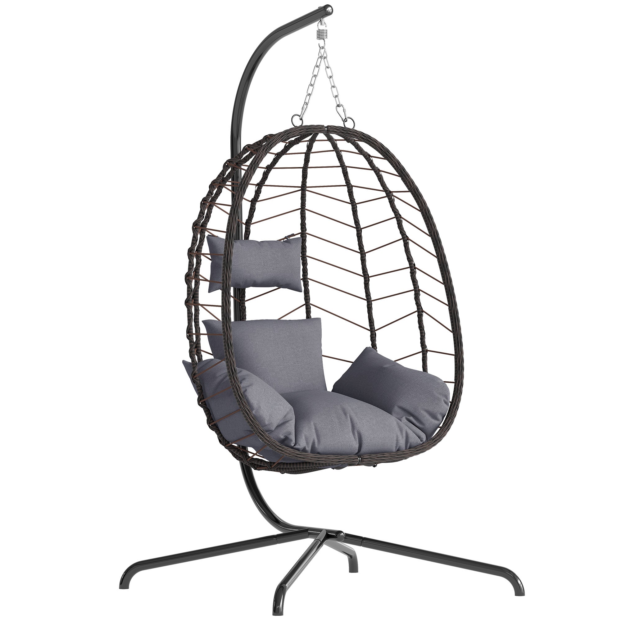 Hanging Egg Chair with Stand